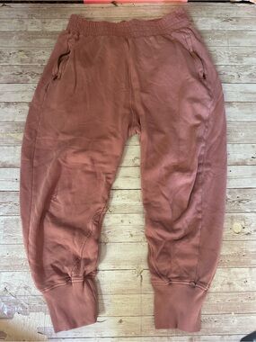 Free people movement Cozy Jogger Pants in Dusty Rose